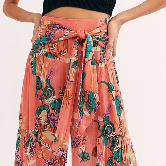 Free People One Aloha wide leg pants - Picture 3 of 4